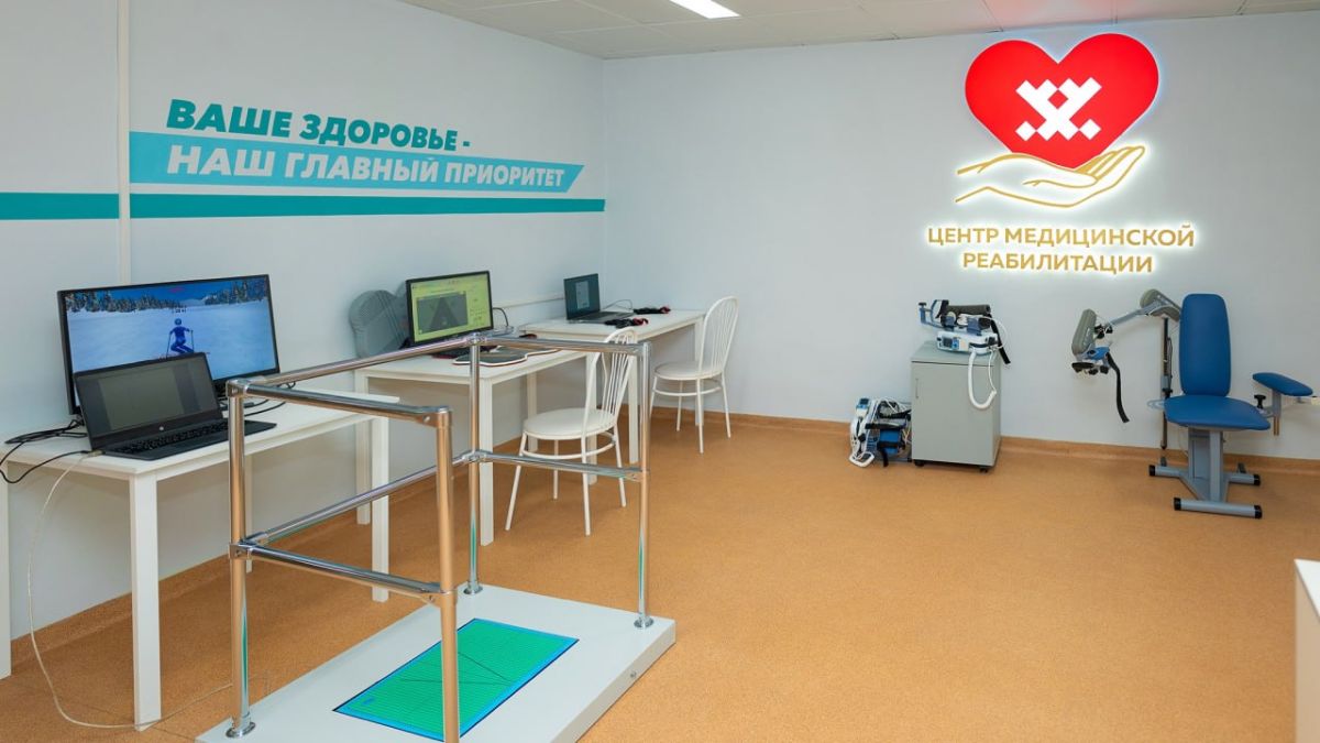 Новое отделение медицинской реабилитации заработало в посёлке Харп Новое отделение медицинской реабилитации заработало в посёлке Харп