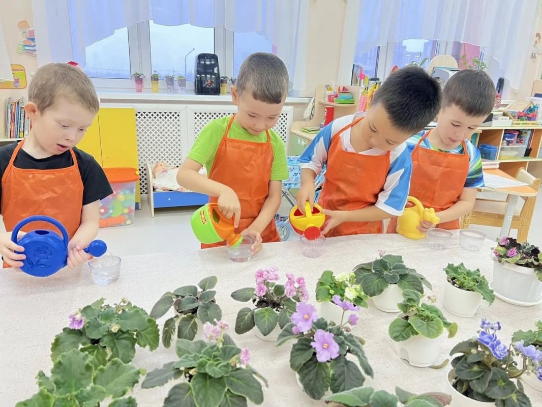 Наука в маленьких руках: как дети проверили фитильный полив