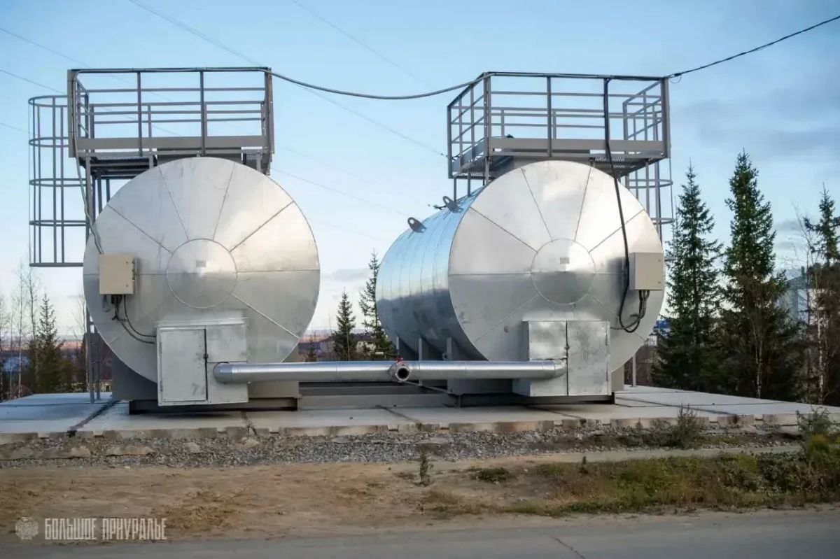 В Приуралье установили новые пожарные водоёмы В Приуралье установили новые пожарные водоёмы