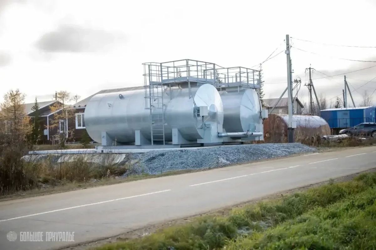 В Приуралье установили новые пожарные водоёмы В Приуралье установили новые пожарные водоёмы