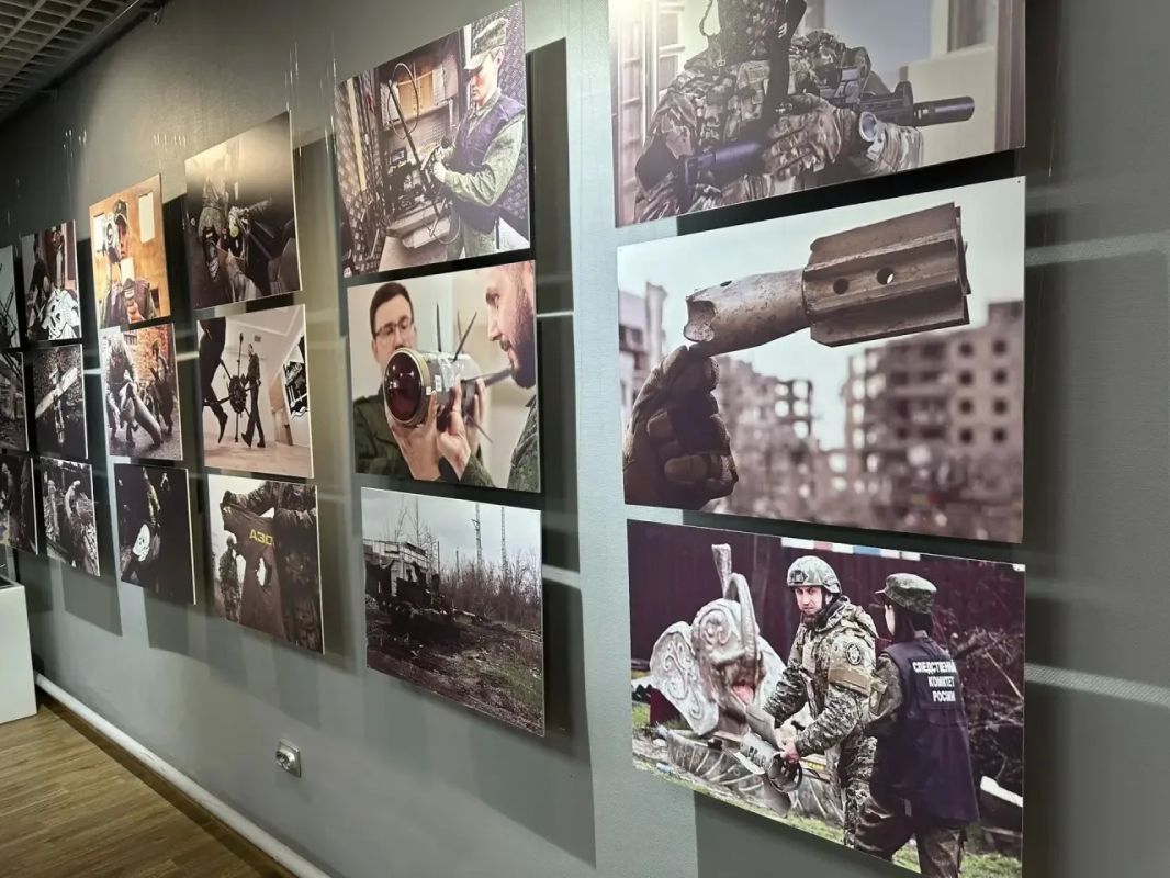 По инициативе СК России в Ямало-Ненецком автономном округе открылась выставка «Без срока давности» и фотоэкспозиция «Следственный комитет России в условиях СВО» По инициативе СК России в Ямало-Ненецком автономном округе открылась выставка «Без срока давности» и фотоэкспозиция «Следственный комитет России в условиях СВО»