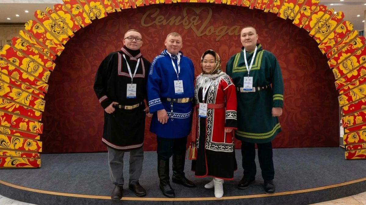 Семья из надымского села получила награду в Кремле