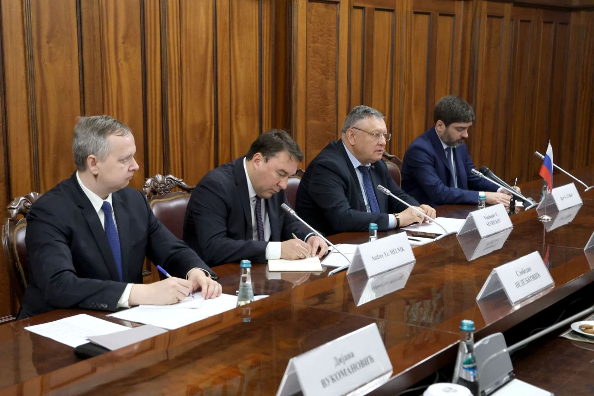 Игорь Зубов встретился с заместителем Председателя Правительства, Министром внутренних дел Республики Сербия Ивицей Дачичем Игорь Зубов встретился с заместителем Председателя Правительства, Министром внутренних дел Республики Сербия Ивицей Дачичем