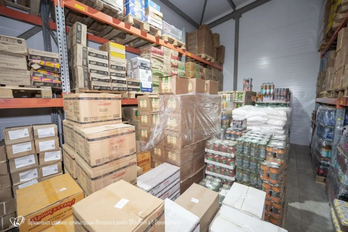 Завоз продуктов в Ямальский район почти завершен Завоз продуктов в Ямальский район почти завершен