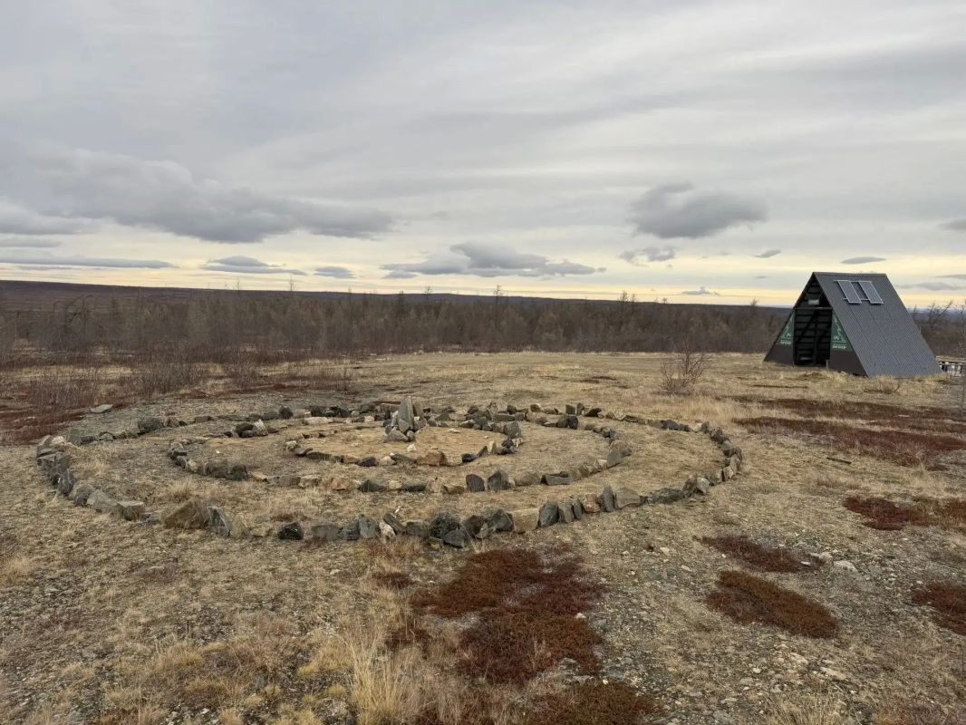 В природном парке «Ингилор» появился новый арт-объект
