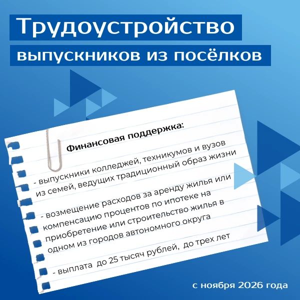 Изменения в мерах поддержки для молодых специалистов Изменения в мерах поддержки для молодых специалистов