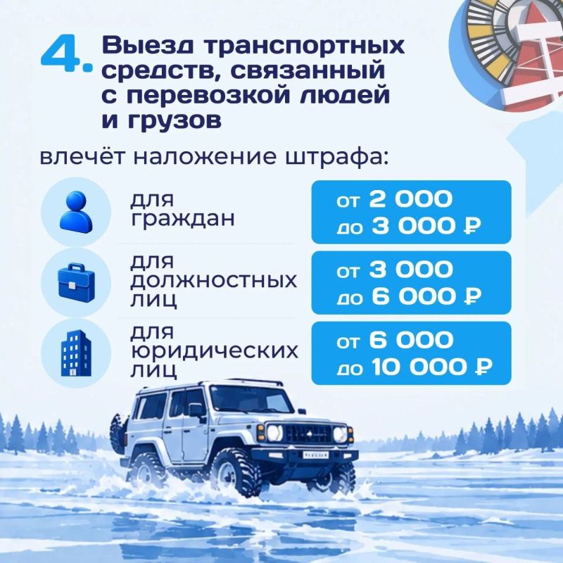 До 6 декабря ограничен выход людей и выезд транспорта на поверхность водоёмов До 6 декабря ограничен выход людей и выезд транспорта на поверхность водоёмов
