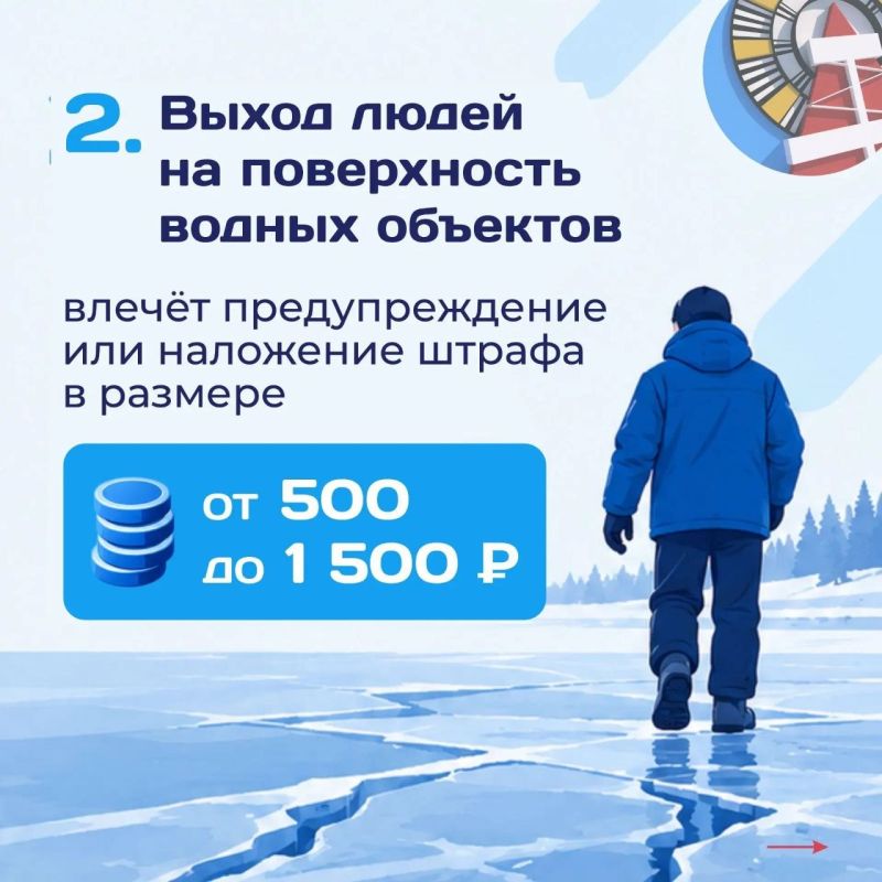 До 6 декабря ограничен выход людей и выезд транспорта на поверхность водоёмов До 6 декабря ограничен выход людей и выезд транспорта на поверхность водоёмов
