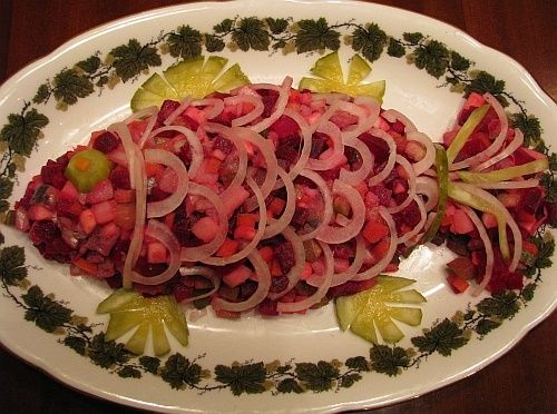 Винегрет с селедкой: легкая закуска для любого стола