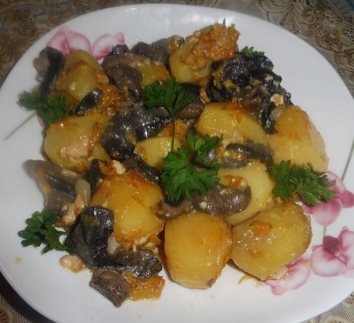 Как сделать картошку с грибами - искусство сочетания вкусов