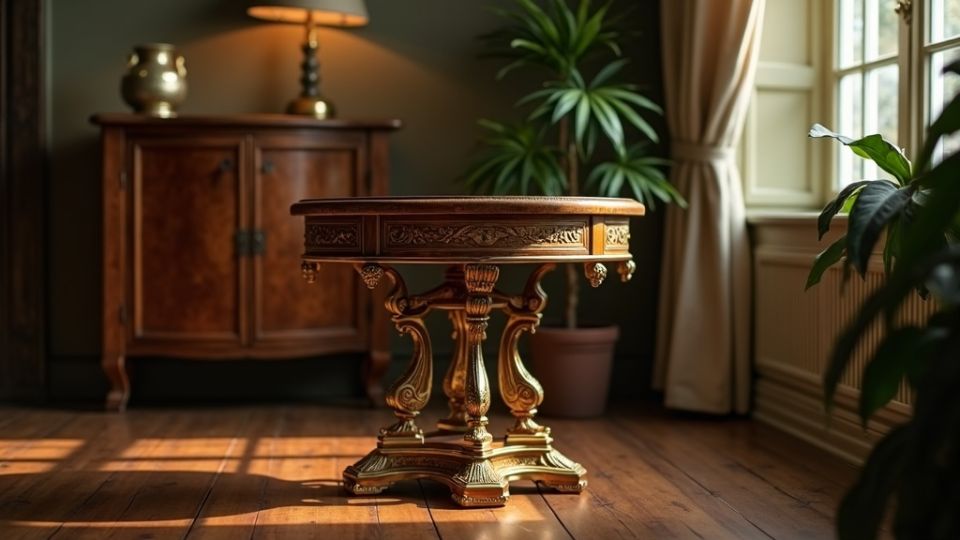 Как сохранить блеск мебели с латунными и медными элементами