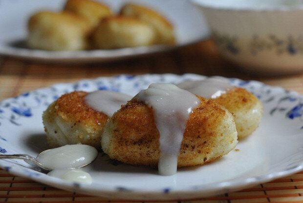 Нежные манные биточки с ванильным ароматом
